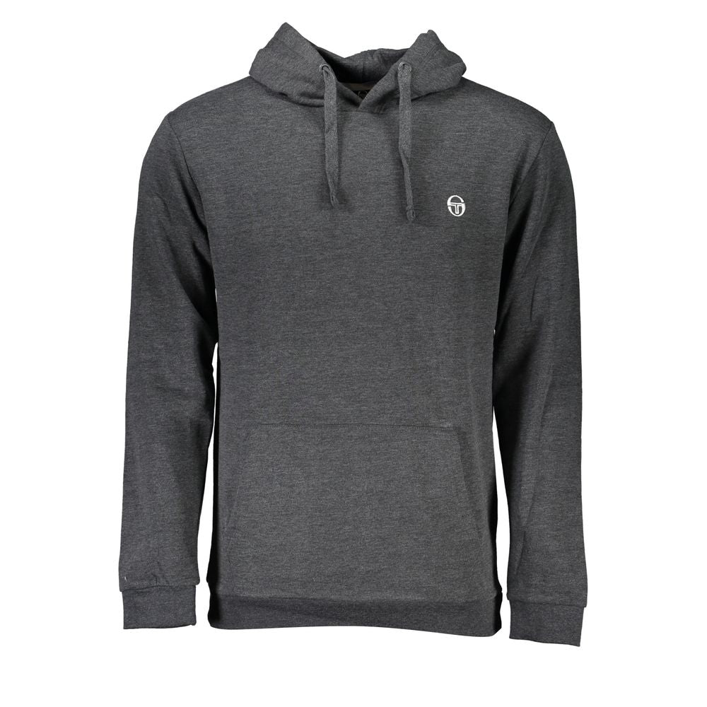 Gray Cotton Men Sweater
