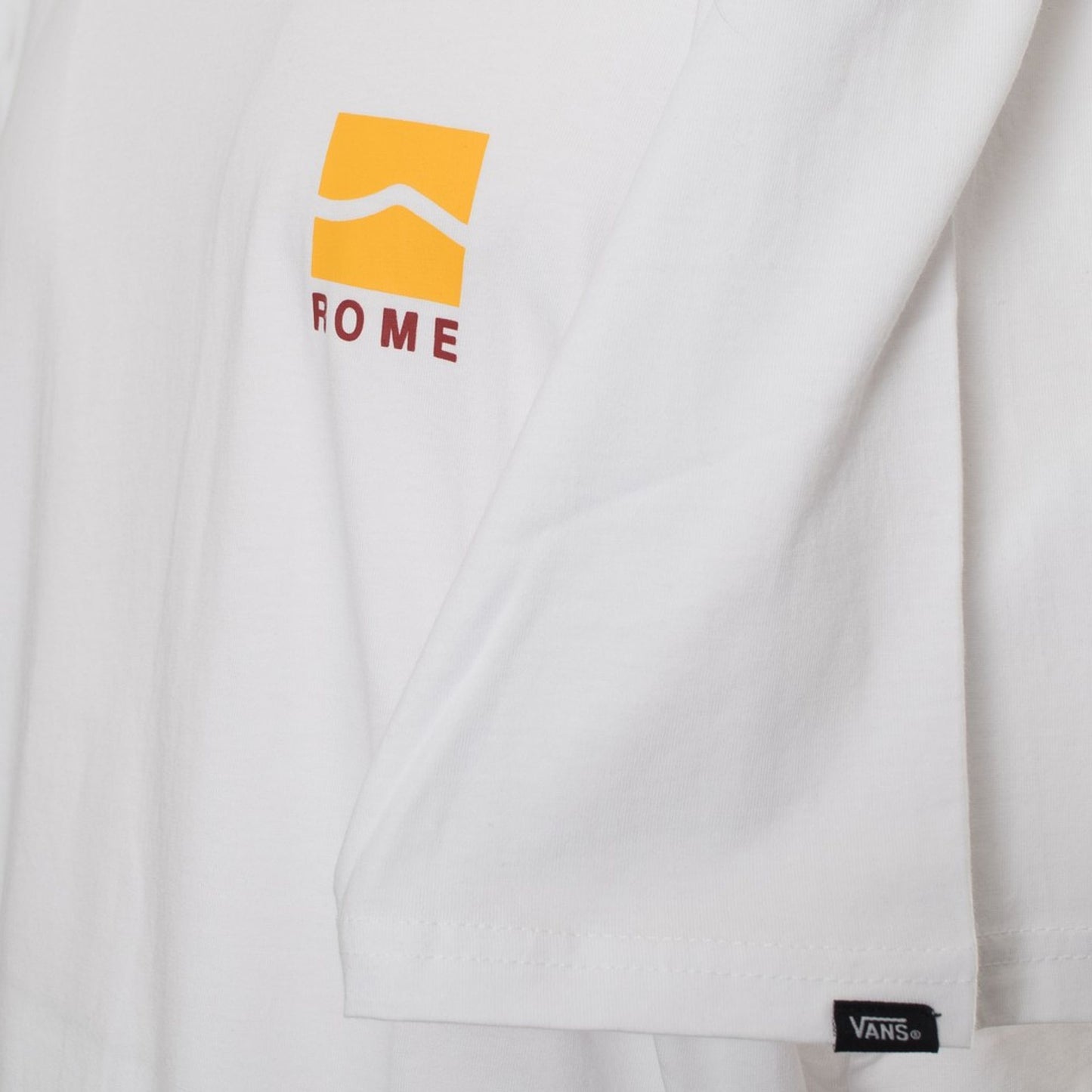 Vans White T-shirts - Big logo