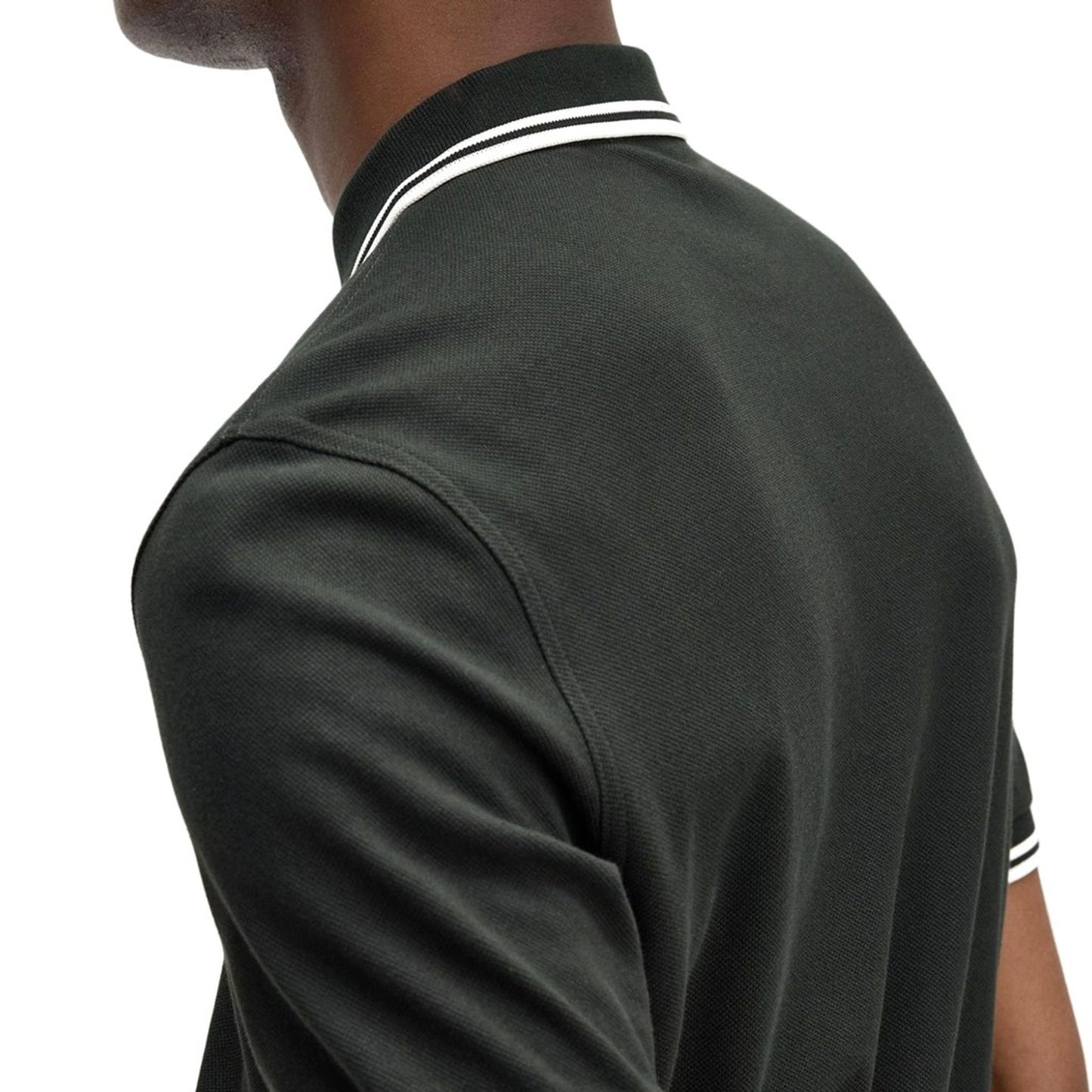 Fred Perry Black Polo