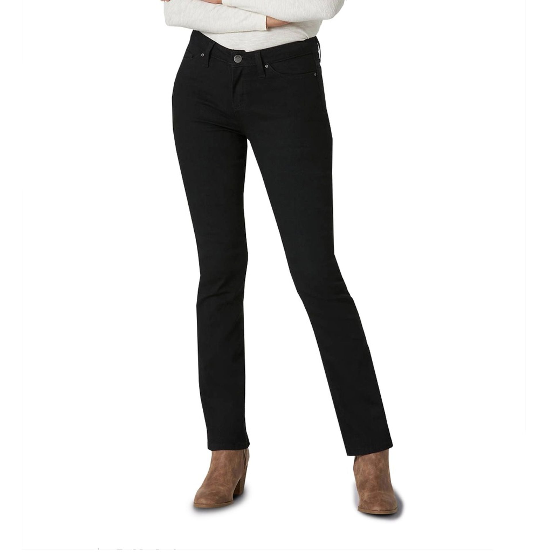 Lee Woman Jeans Black regular fit