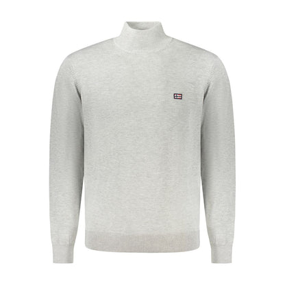 Brown Polyester Men Sweater