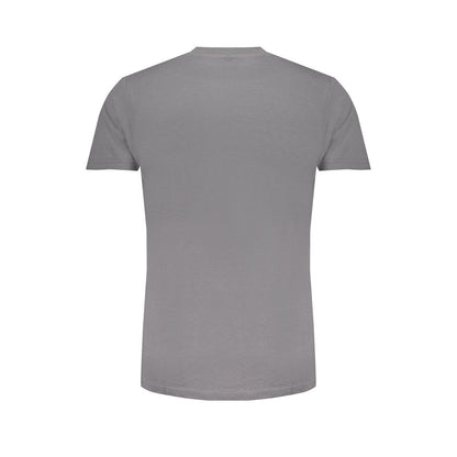 Brown Cotton Men T-Shirt