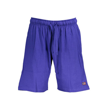 Blue Cotton Pant