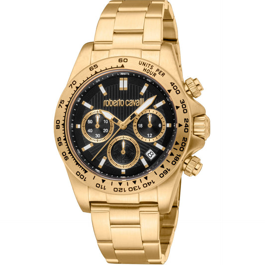 Roberto Cavalli Man Watches Black/Gold