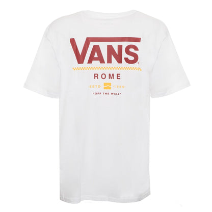 Vans White T-shirts - Big logo