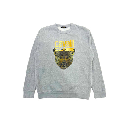 Cavalli Class Sweatshirts Gray