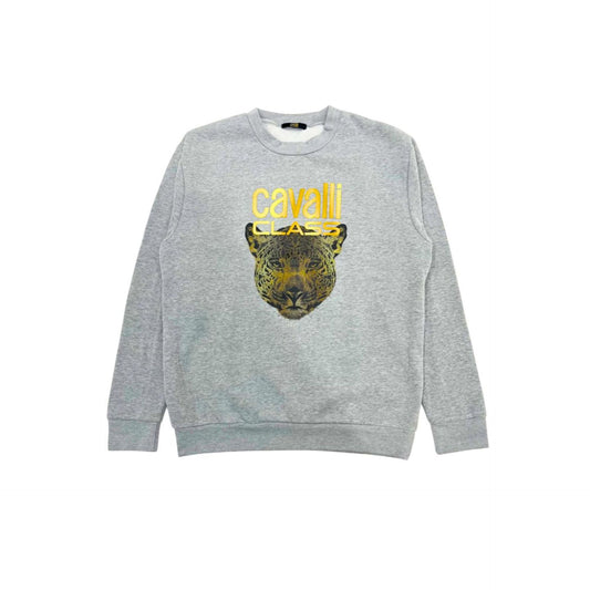 Cavalli Class Sweatshirts Gray